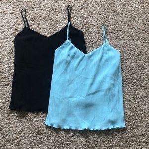 Bundle of 2 WHBM spaghetti strap tops